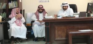 His Excellency the Dean of Al-Qunfudhah University College Visits the Mathematics Department